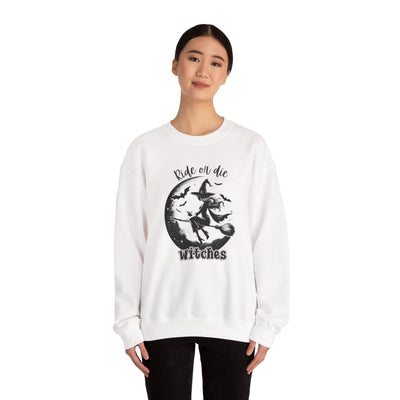 Witchy Crewneck Sweatshirt - Cozy Halloween Sweater, Witch Design, Perfect for Fall, Spooky Season Gift, Witch Lover Apparel