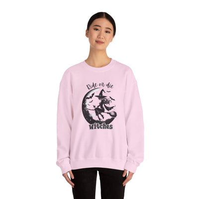 Witchy Crewneck Sweatshirt - Cozy Halloween Sweater, Witch Design, Perfect for Fall, Spooky Season Gift, Witch Lover Apparel