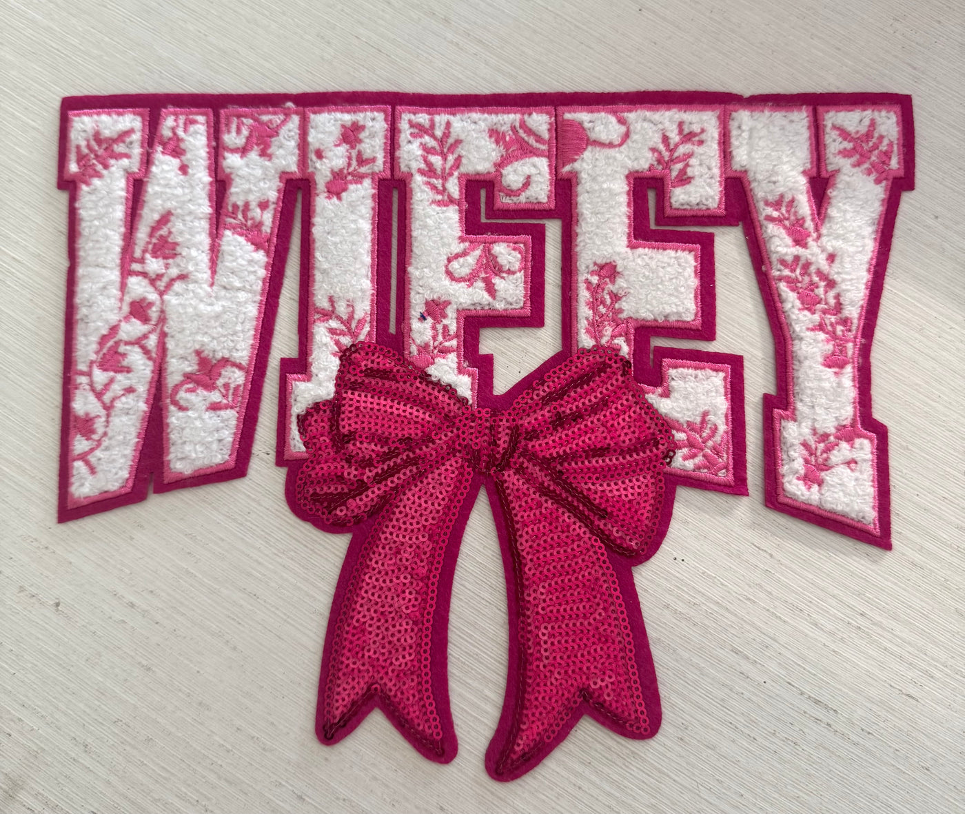 Wifey Shirt Patch