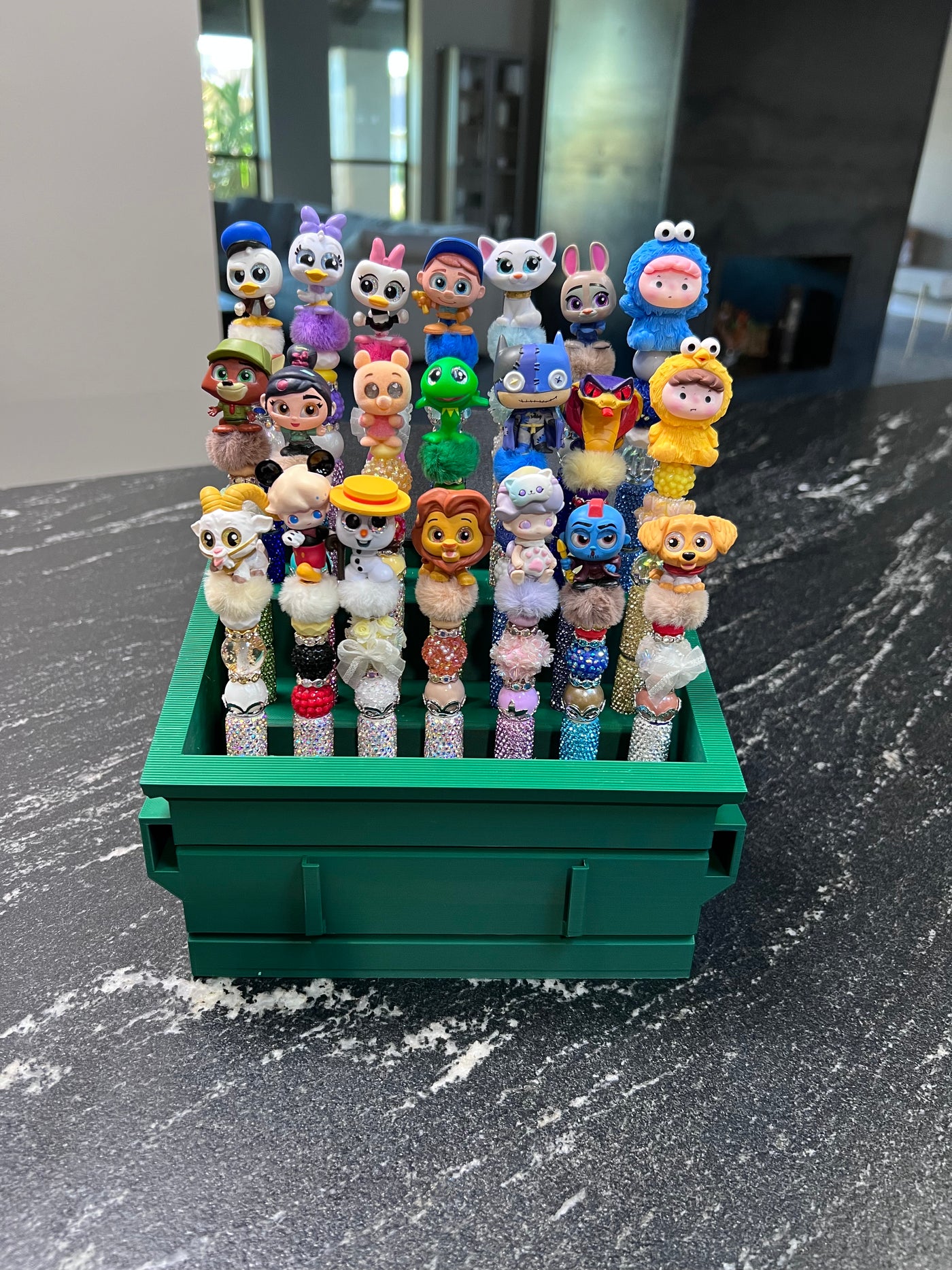 Dumpster Pen Holder